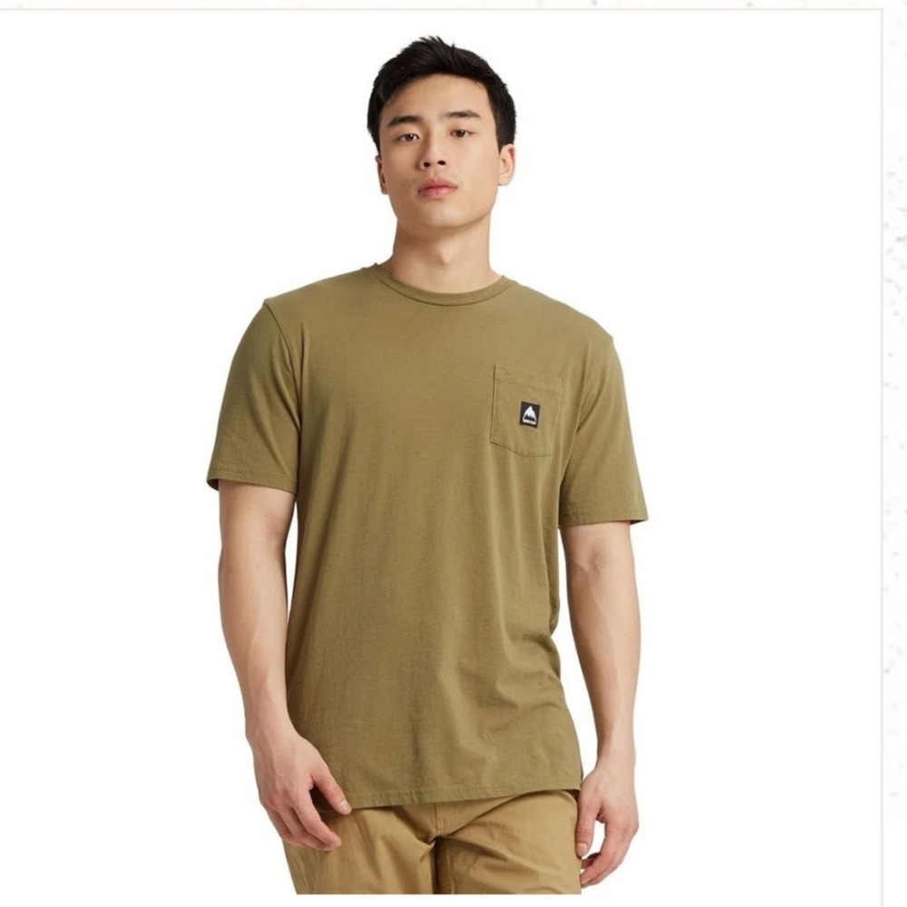 BURTON COLFAX SHORT SLEEVE 100% organic cotton t-shirt medium